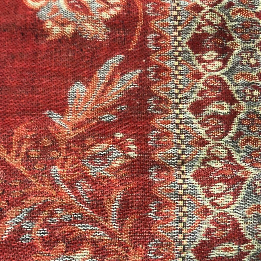 Paisley Pashminia with fringe
